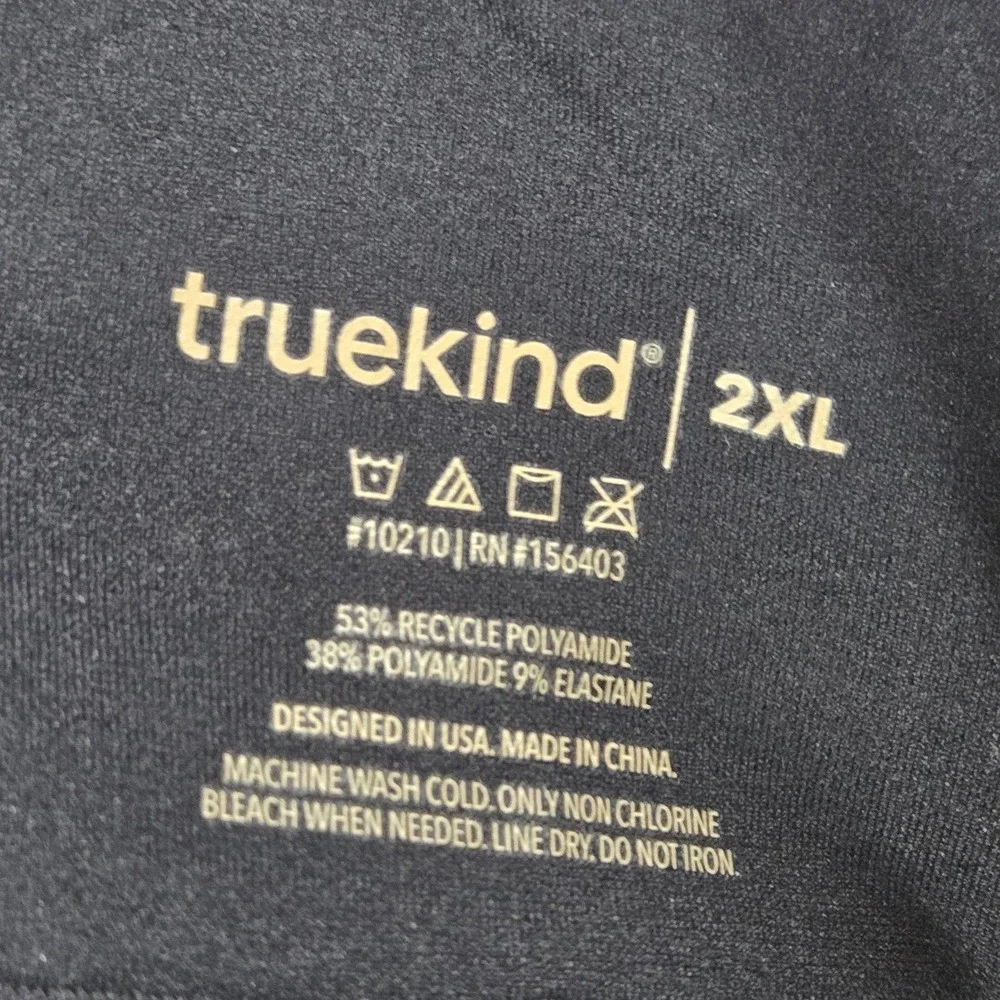 Truekind Women's Size 2XL Supportive Comfort Wireless Shaping Bra Black NWT - Picture 3 of 5